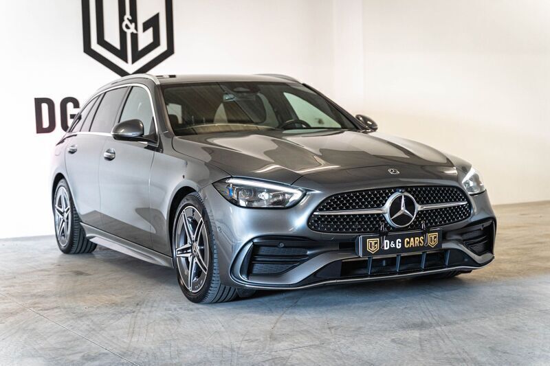 Cinza Usado 2022 Mercedes C300 AMG line Carrinha | € 44.900 (Preço justo) - Imagem 1/4
