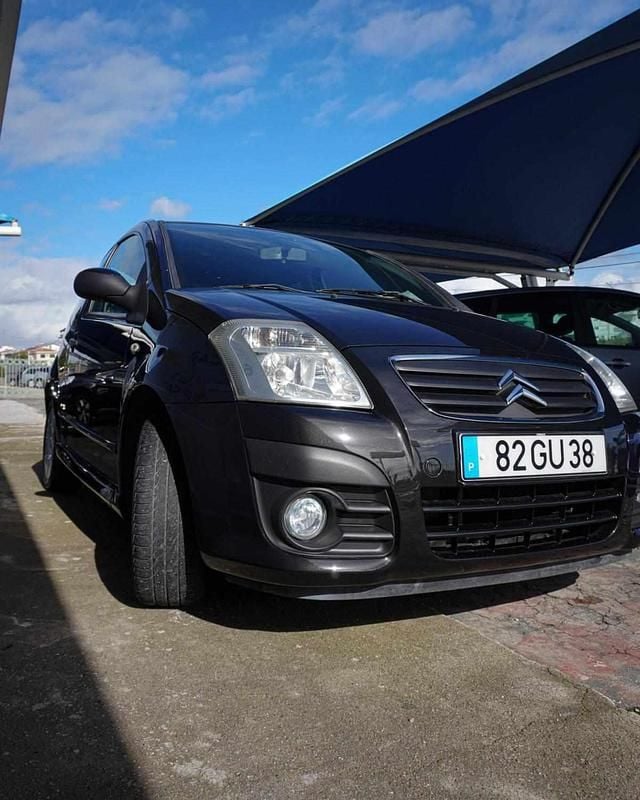 Preto Usado 2008 Citroën C2 Citadino | € 4.650 (Preço justo) - Imagem 1/4