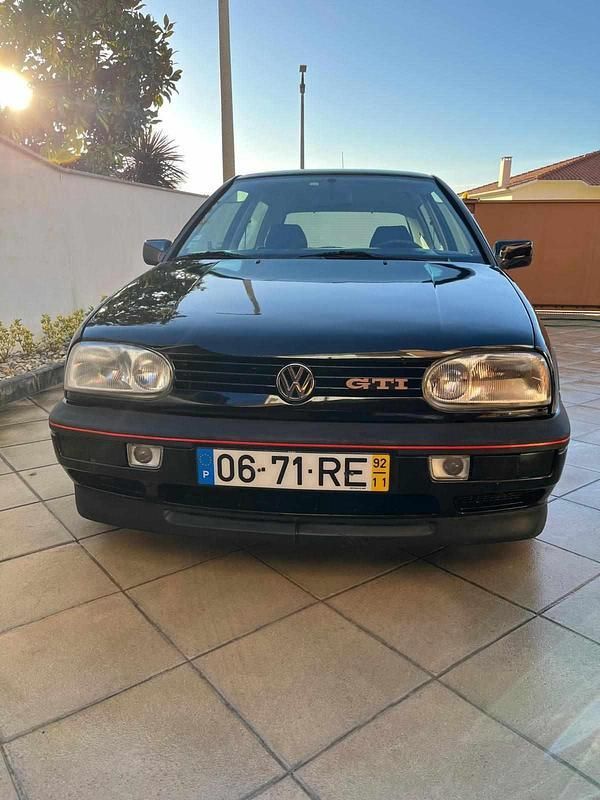 Usado VW Golf Cabriolet 116 HP (85 kW) 1992 Preto Cabrios