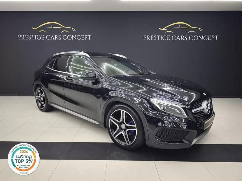 Usado Mercedes GLA200 AMG line 136 HP (100 kW) 2014 Preto SUV