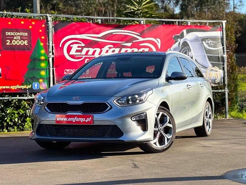 Cinzento Usado 2021 Kia Ceed Sportswagon Carrinha | € 13.950 (Super Preço) - Imagem 1/4