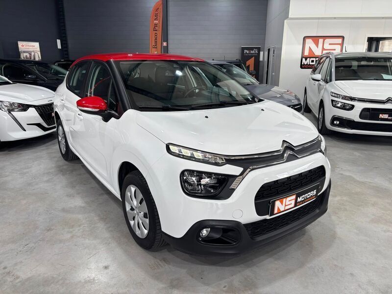 Branco Usado 2021 Citroën C3 Feel Citadino | € 13.900 (Preço justo) - Imagem 1/4