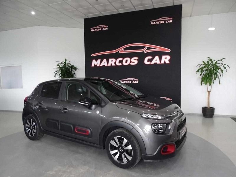 Cinzento Usado 2021 Citroën C3 Citadino | € 17.400 (Preço elevado) - Imagem 1/4