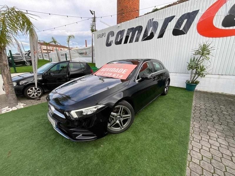 Preto Usado 2019 Mercedes A180 AMG line | € 26.900 (Preço elevado) - Imagem 1/4