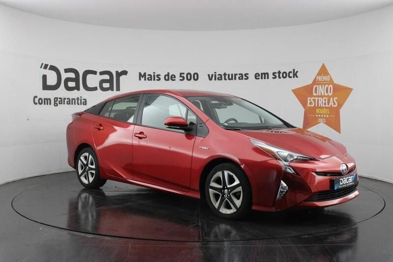 Vermelho Usado 2016 Toyota Prius Citadino | € 16.899 - Imagem 1/4