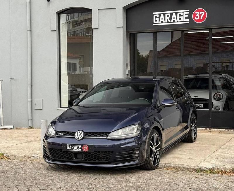 Usado VW Golf VII GTD 184 HP (135 kW) 2015 Azul