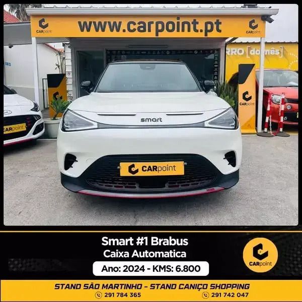 Branco Usado 2024 Smart #1 Brabus SUV | € 38.900 (Preço justo) - Imagem 1/4