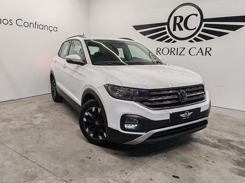 Branco Usado 2022 VW T-Cross Style SUV | € 18.900 (Preço justo) - Imagem 1/4