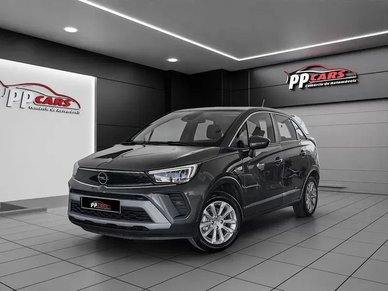 Cinzento Usado 2021 Opel Crossland Elegance SUV | € 14.450 (Preço justo) - Imagem 1/4