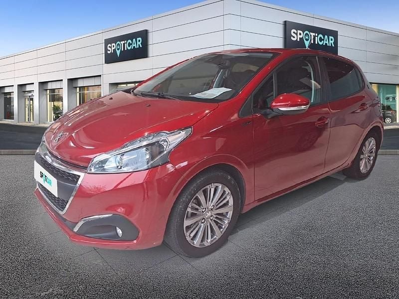 Vermelho Usado 2019 Peugeot 208 Signature Sky Citadino | € 10.900 (Bom preço) - Imagem 1/4