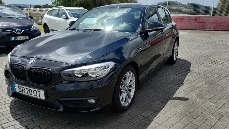 Preto Usado 2016 BMW 116 Efficient Dynamics Citadino | € 14.950 (Preço justo) - Imagem 1/4
