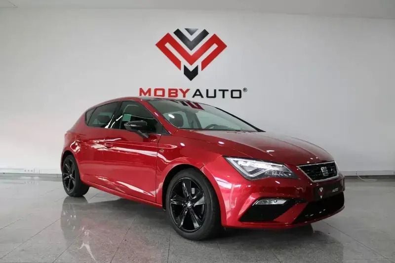 Vermelho Usado 2019 Seat Leon FR Citadino | € 20.750 (Preço justo) - Imagem 1/4
