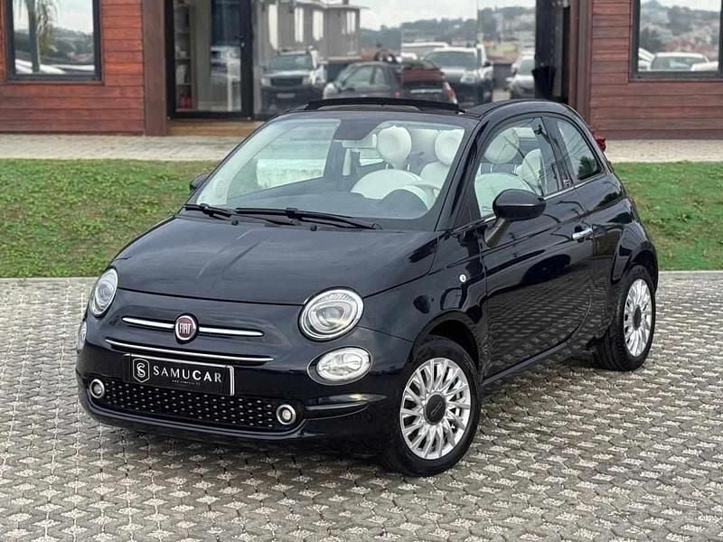 Preto Usado 2019 Fiat 500 Cabrios | € 9.990 (Bom preço) - Imagem 1/4