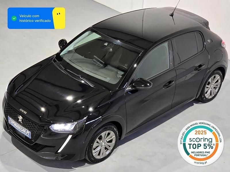 Preto Usado 2023 Peugeot e-208 Citadino | € 16.900 (Bom preço) - Imagem 1/4