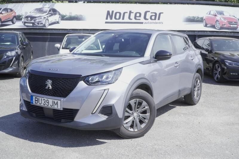 Cinzento Usado 2022 Peugeot 2008 SUV | € 16.450 (Super Preço) - Imagem 1/4
