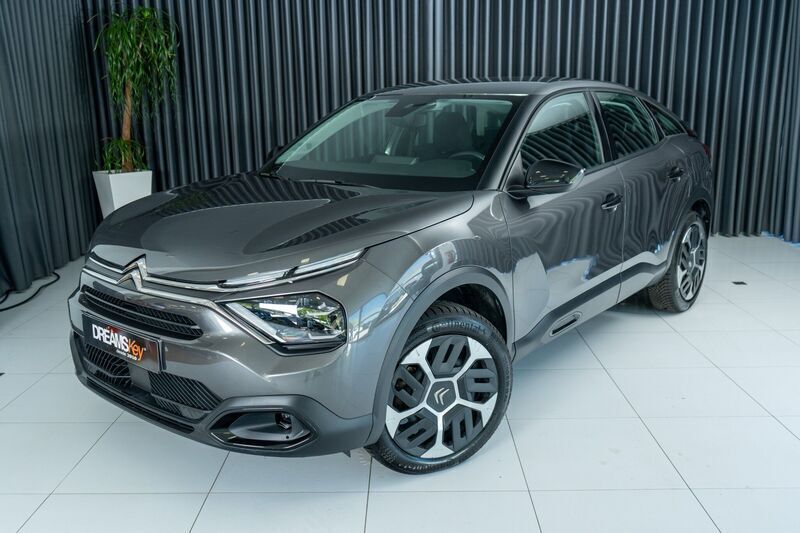 Usado Citroën C4 PureTech 130 HP (95 kW) 2021 Cinzento