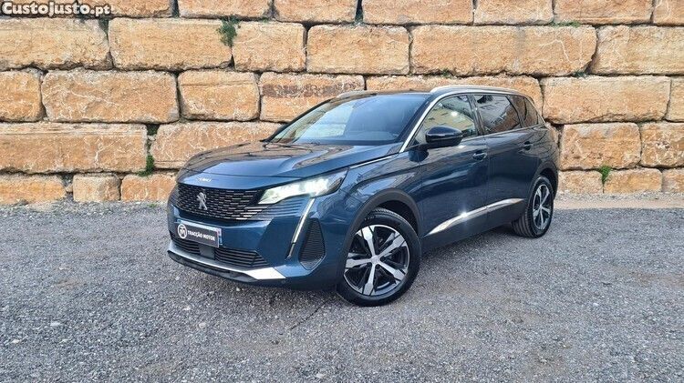 Azul Usado 2021 Peugeot 5008 Crossway Monovolume | € 29.500 - Imagem 1/1