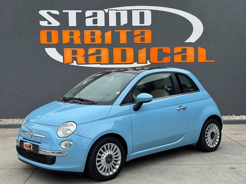 Azul Usado 2010 Fiat 500 Pop Citadino | € 7.950 (Caro) - Imagem 1/4