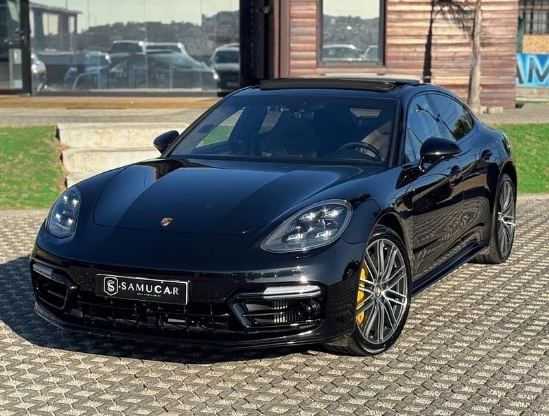 Preto Usado 2017 Porsche Panamera Turbo Executive Sedan | € 99.990 - Imagem 1/4