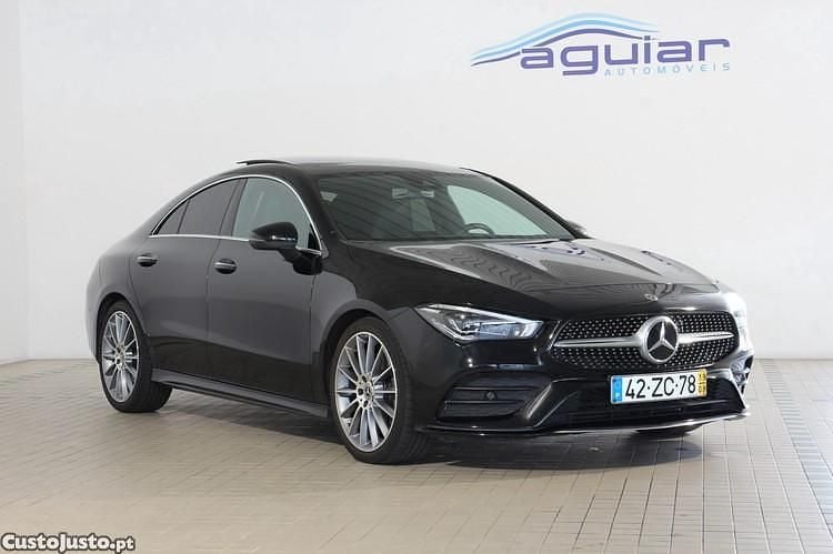 Preto Usado 2019 Mercedes CLA200 AMG line Sedan | € 31.900 (Caro) - Imagem 1/1