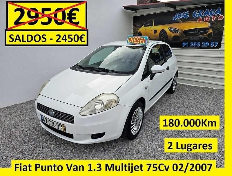 Branco Usado 2007 Fiat Punto Citadino | € 2.450 (Bom preço) - Imagem 1/4