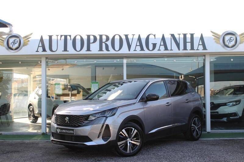 Cinzento Usado 2021 Peugeot 3008 Allure Carrinha | € 23.900 (Preço justo) - Imagem 1/4