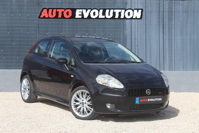 Preto Usado 2008 Fiat Grande Punto Sport Citadino | € 5.900 (Preço justo) - Imagem 1/4