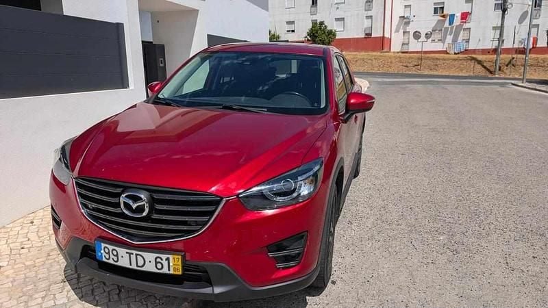 Usado Mazda CX-5 150 HP (110 kW) 2017 Vermelho SUV