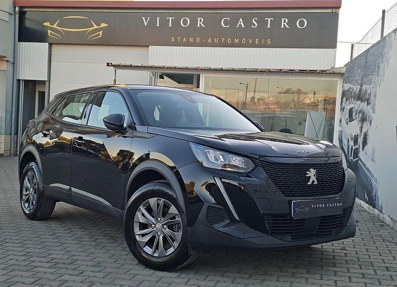 Preto Usado 2021 Peugeot 2008 Active SUV | € 15.990 (Bom preço) - Imagem 1/4
