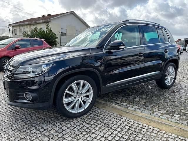 Preto Usado 2014 VW Tiguan Sport SUV | € 14.500 - Imagem 1/4