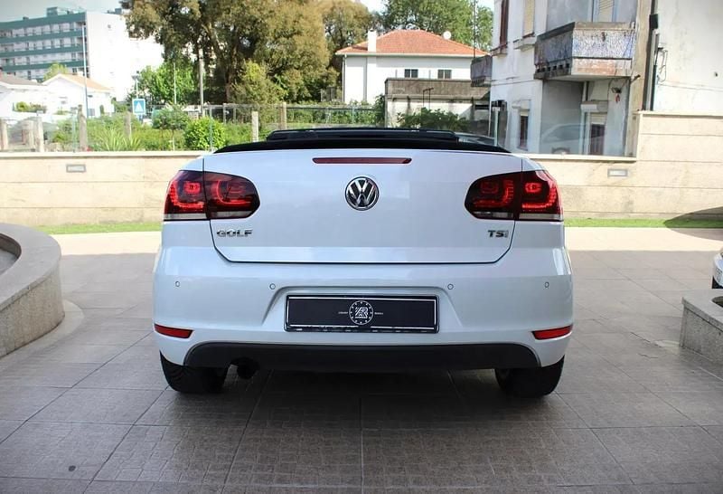 Usado VW Golf Cabriolet 105 HP (77 kW) 2013 Branco Cabrios
