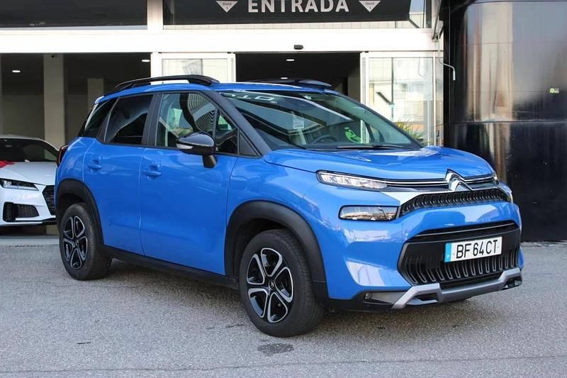Azul Usado 2022 Citroën C3 Aircross Feel SUV | € 17.250 (Preço justo) - Imagem 1/4