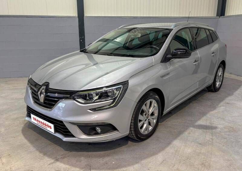 Cinzento Usado 2018 Renault Mégane GrandTour LIMITED Carrinha | € 15.900 (Preço justo) - Imagem 1/4