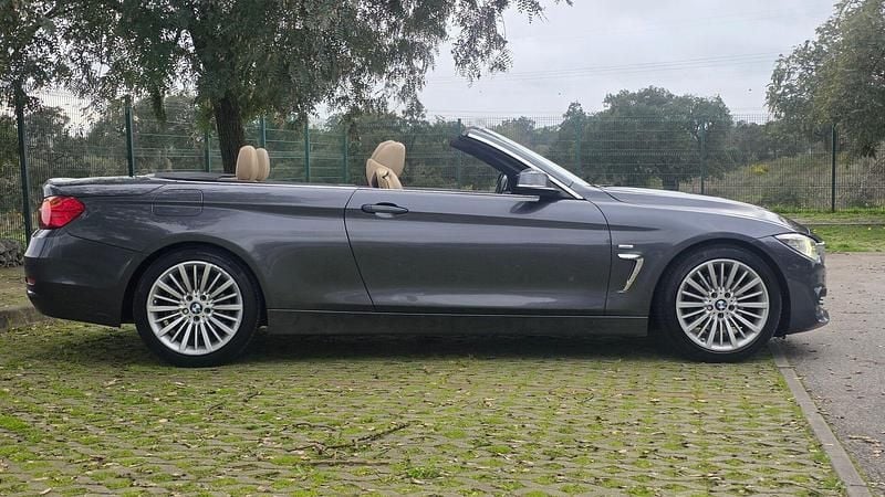 Usado BMW 420 Luxury Line 184 HP (135 kW) 2014 Cinza Cabrios