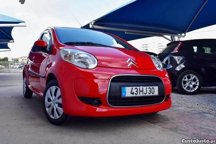 Vermelho Usado 2009 Citroën C1 Citadino | € 4.350 (Preço justo) - Imagem 1/1