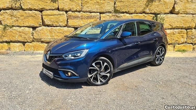 Azul Usado 2019 Renault Grand Scénic IV Intens Monovolume | € 25.500 (Preço elevado) - Imagem 1/1