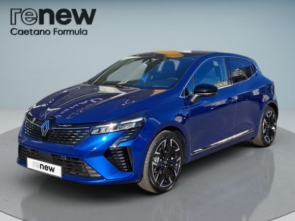 Azul Usado 2024 Renault Clio V Techno | € 22.500 (Caro) - Imagem 1/4