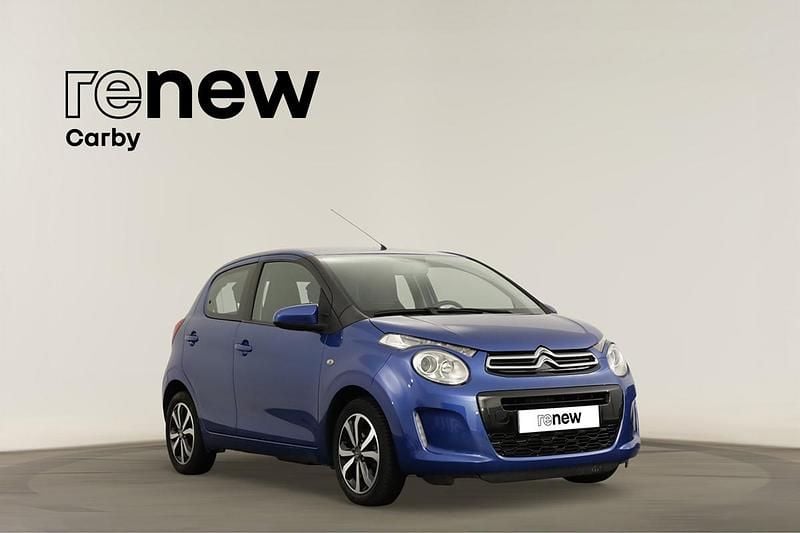 Usado Citroën C1 Shine 72 HP (52 kW) 2019 Azul Citadino