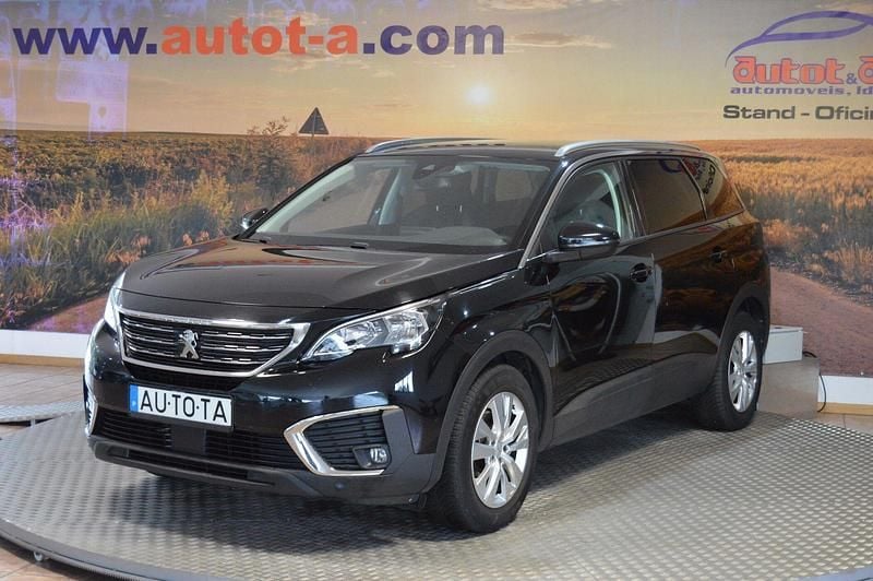 Preto Usado 2018 Peugeot 5008 Allure Monovolume | € 18.500 (Preço justo) - Imagem 1/4
