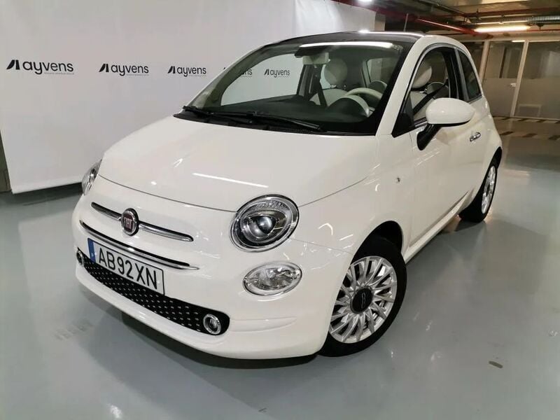 Branco Usado 2020 Fiat 500 Lounge Citadino | € 13.900 (Preço justo) - Imagem 1/4