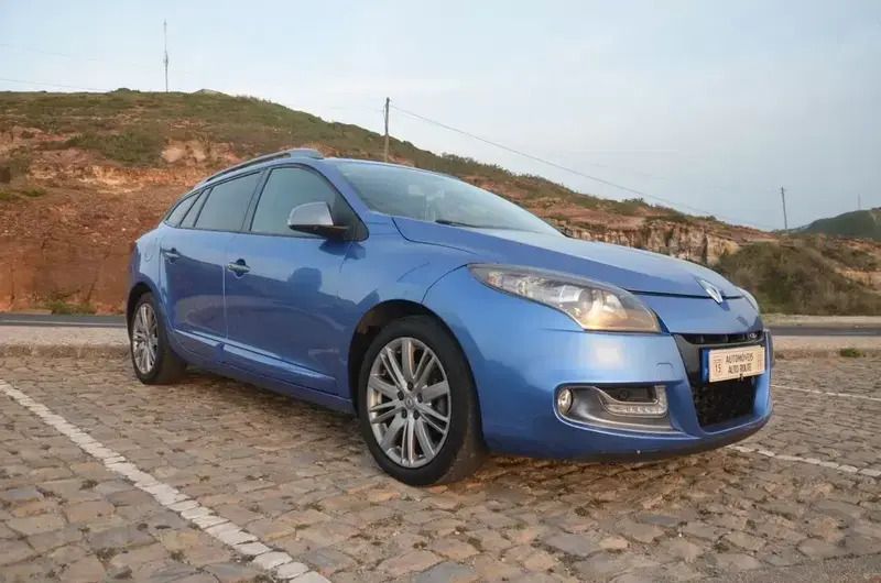 Azul Usado 2012 Renault Mégane GT Line GT-Line Carrinha | € 8.065 (Preço justo) - Imagem 1/4