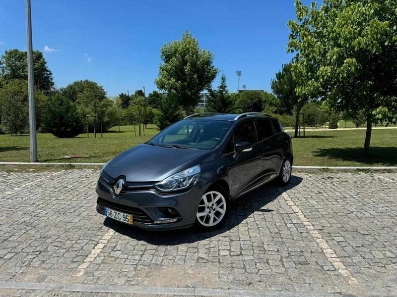 Cinza Usado 2019 Renault Clio GrandTour LIMITED Carrinha | € 16.500 (Caro) - Imagem 1/4