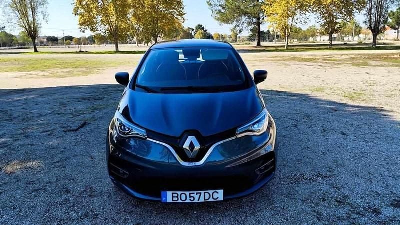 Usado Renault Zoe 80 kW (109 HP) 2020 Cinzento Citadino