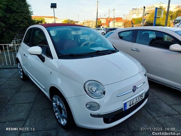 Branco Usado 2010 Fiat 500C Cabrios | € 5.965 (Preço justo) - Imagem 1/1