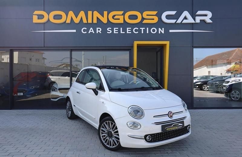 Branco Usado 2017 Fiat 500 Lounge Citadino | € 11.450 (Preço justo) - Imagem 1/4