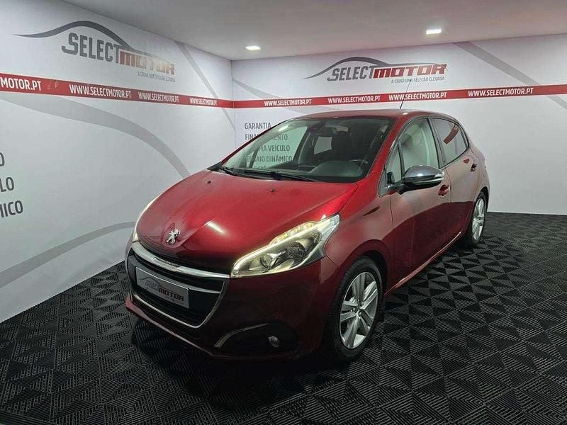 Usado Peugeot 208 82 HP (60 kW) 2018 Vermelho Citadino