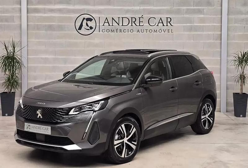 Cinzento Usado 2021 Peugeot 3008 GT SUV | € 27.950 (Preço justo) - Imagem 1/4