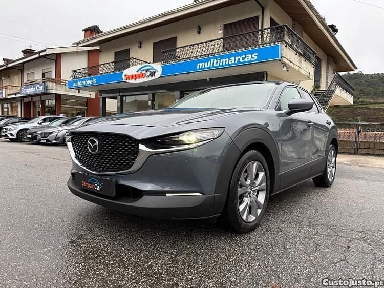 Cinza Usado 2021 Mazda CX-30 Exclusive-Line SUV | € 18.990 (Preço justo) - Imagem 1/1