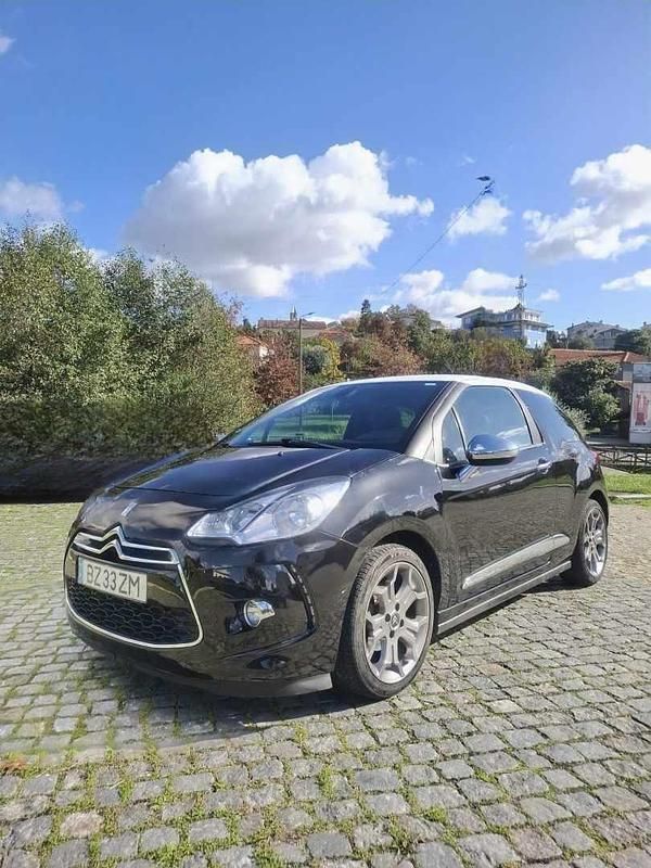 Preto Usado 2012 Citroën DS3 | € 8.900 (Preço justo) - Imagem 1/4
