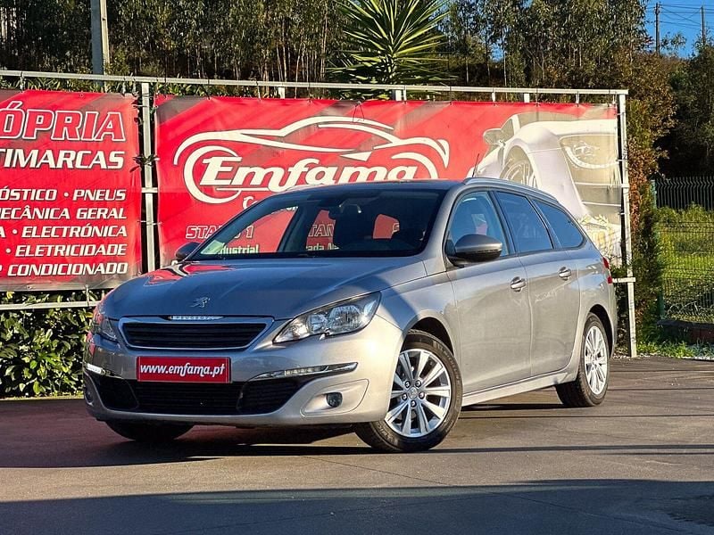 Cinza Usado 2016 Peugeot 308 Access Carrinha | € 7.950 (Bom preço) - Imagem 1/4